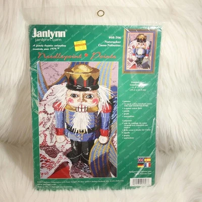 Janlynn Cascanueces Kit Punta de Aguja #05-706 Nuevo de Lote Antiguo Sin Abrir 11.5"x17.5" Navidad Foto 1 de 4