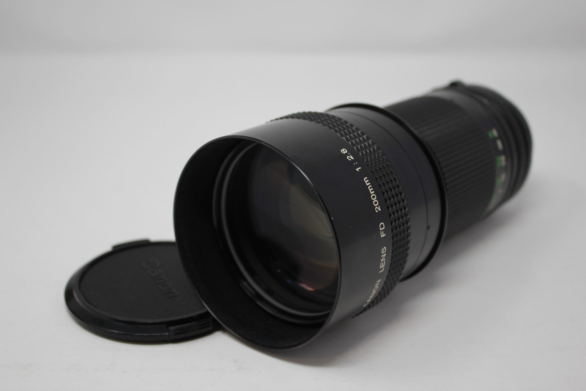 【美品】CANON LENS FD 200mm 1:2.8 Canon FD 200mm 1:2.8 Lens #29184 | eBay