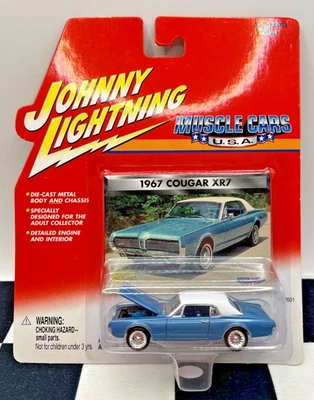 JOHNNY LIGHTNING MUSCLE CARS USA 1967 COUGAR XR7 - Image 1 of 4