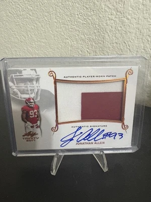 2017 Leaf Trinity Jonathan Allen Auto Patch PA-JA1 - Image 1 of 2