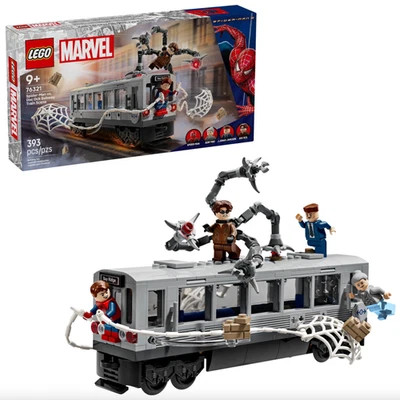 LEGO Marvel Spider-Man vs. Doc Ock Subway Train Scene 76321 *TAXAS DE IMPORTAÇÃO GRATUITAS* - Imagem 1 de 4