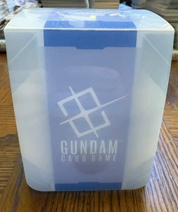 Juego de Cartas Gundam Caja de Baraja Oficial y Divisor - Usado - Juego de Cartas Gundam - Imagen 1 de 2