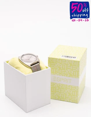 Reloj Pulsera Analógico Esprit Acero Inoxidable Resistente al Agua 5 ATM Logo PVP€145 Foto 1 de 4