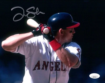 Tim Salmon Signed Autographed 8X10 Photo Anaheim Angels Batting Close-Up JSA - Image 1 of 2