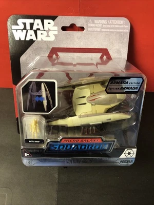 Star Wars Micro Galaxy Squadron Vulture Droid Light Armor Class Series 4 #0034 - Image 1 of 4