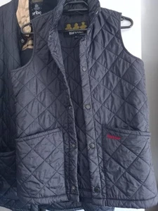 Ladies Barbour Liddesdale Dark Blue Gilet. ExCond. Suit Sml-Med. - Picture 1 of 6