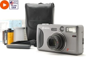 ⏯️[TOP MINT w/Case] Kyocera T Zoom Yashica T4 35mm Point & Shoot From JAPAN - Picture 1 of 14