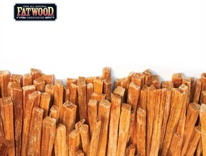 2 libbre Fatwood Tinder Fire Starter legna grassa campeggio affumicatore griglia camino 32 oz - Foto 1 di 1
