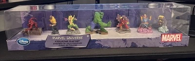 Conjunto de 7 bonecos Disney Marvel Universe PVC 2011 - Novo - Imagem 1 de 4