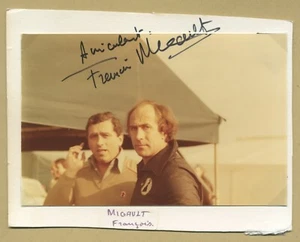François Migault (1944-2012) - Pilote automobile français - Rare photo signée - Imagen 1 de 2