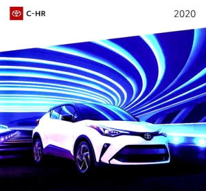 2020 TOYOTA C-HR CHR—LE XLE LIMITED—10 PAGE U.S. DEALER SALES BROCHURE—NEW NOS - Picture 1 of 1