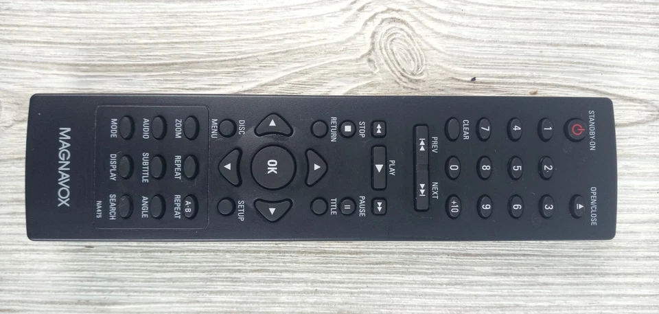 Magnavox NA475 DVD Remote Control for BDP170MW8 CDP170MW8 DP170MW8B DP170MW8 - Image 1 of 1