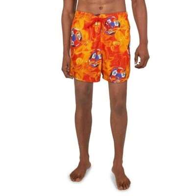 Pantalones Cortos de Natación VILEBREQUIN Pulpo/Tortuga y Pelota de Fútbol Estampado MOOREA Talla-S Foto 1 de 4