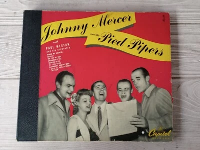 78 RPM BOX SET Johnny Mercer & the Pied Pipers Paul Weston Capitol Foto 1 de 4