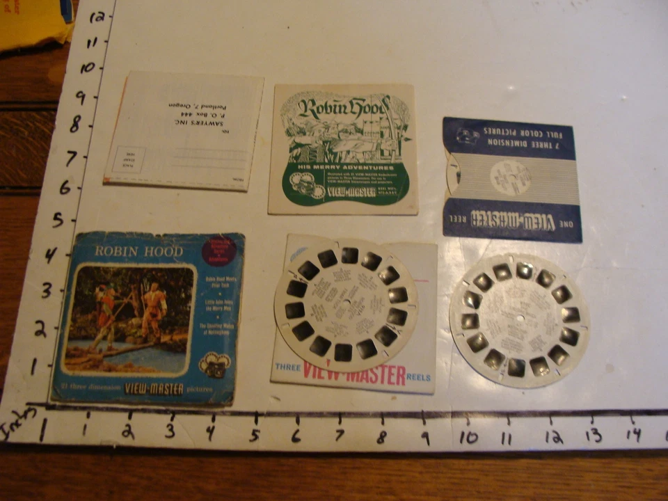 vintage view master: ROBIN HOOD 3 disks - Image 1 of 1