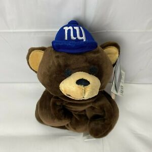 NFL NY GIANTS Plush Bear Snap Bracelet  FOCO Forever Collectibles New