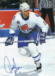 Owen Nolan Quebec Nordiques Autographed  8'' x 11''  Magazine Page - Picture 1 of 1