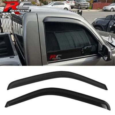 For 99-07 Chevy Silverado GMC Sierra Standard Cab Acrylic Window Visor Rain Vent Foto 1 de 4