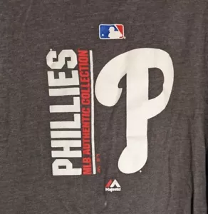 T-shirt uomo "Triple Peak" grafica antracite manica corta "Phillies" taglia L - Foto 1 di 7