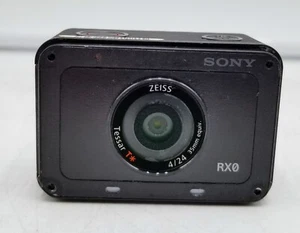Sony RX0 Cyber Shot Action Camera 24mm1 F4 ZEISS Tessar T lens *FOR PARTS* - Picture 1 of 7