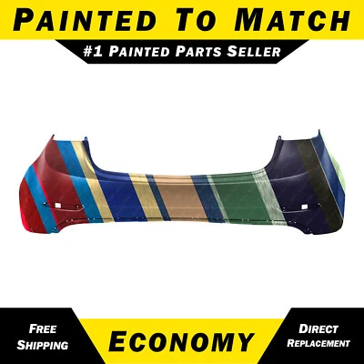NEW Painted to Match Rear Bumper Cover for 2014 2015 2016 Hyundai Elantra Sedan Foto 1 de 4