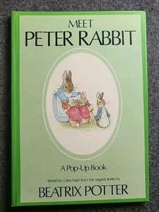 Meet Peter Rabbit: A Pop-Up Book Beatrix Potter / 1986 Hardcover - Picture 1 of 5