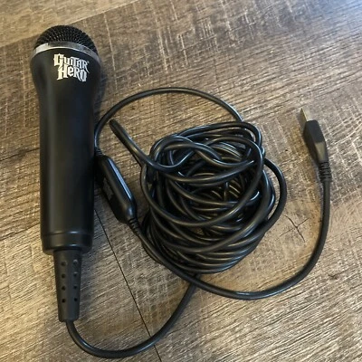 NEW GENUINE Guitar Hero USB MICROPHONE wii-u xbox ONE/360 PS4 PS3 PS2 1 2 3 4 5 - Image 1 of 2