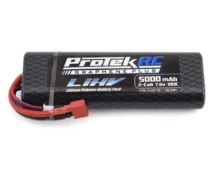 Protek RC 2S 100C Si-Graphene + HV LiPo Stick Pack TCS Battery (7.6V/5000mAh) / - Picture 1 of 2