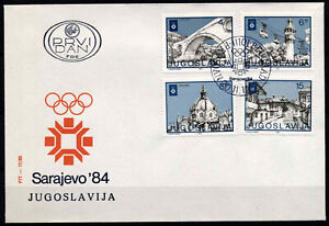 3102 Yugoslavia 1982 Winter Olympic Games in Sarajevo, FDC