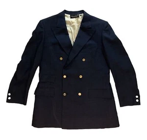 Vintage Pierre Cardin  Men’s Double Breasted Suit Jacket - Picture 1 of 10