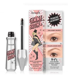 Volumizing Tinted Eyebrow Gel Medium Neutral 0.11 Ounce Brow Enhancer - Picture 1 of 1
