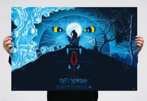 Mike Saputo PET SEMATARY Poster Mondo Print Stephen King Doubleday Limited RARE - Picture 1 of 1