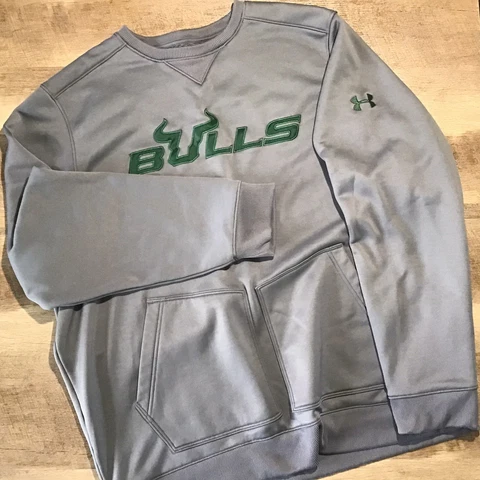 Under Armour Cold Gear Mens XL Sweatshirt USF Bulls University Of South Florida Cover
