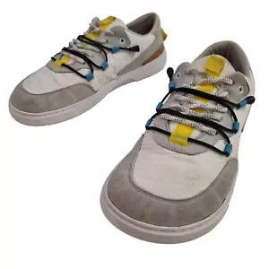 Barebarics Barefoot Revive Schuhe Herren 9 EU 42 Weiß Grau Schnürschuhe Low Top Wildleder - Bild 1 von 24