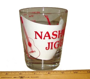 XL Nashville Jigger altmodisches GLAS, lustiges Souvenir Barzubehör, Gag Geschenk - Bild 1 von 5
