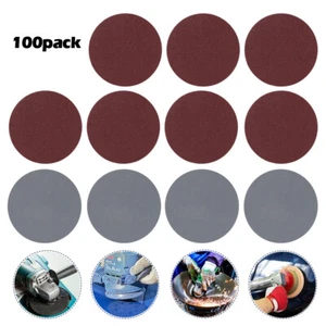 200PCS 75mm Discs Pads Sander 80-3000 Grits Tools Sanding Hook Loop Sandpaper+M+ - Picture 1 of 12