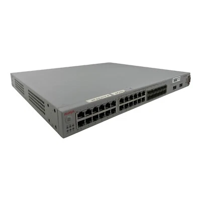 Nortel Avaya 5530-24TFD, 24-портовый коммутатор с кронштейнами - Изображение 1 из 4