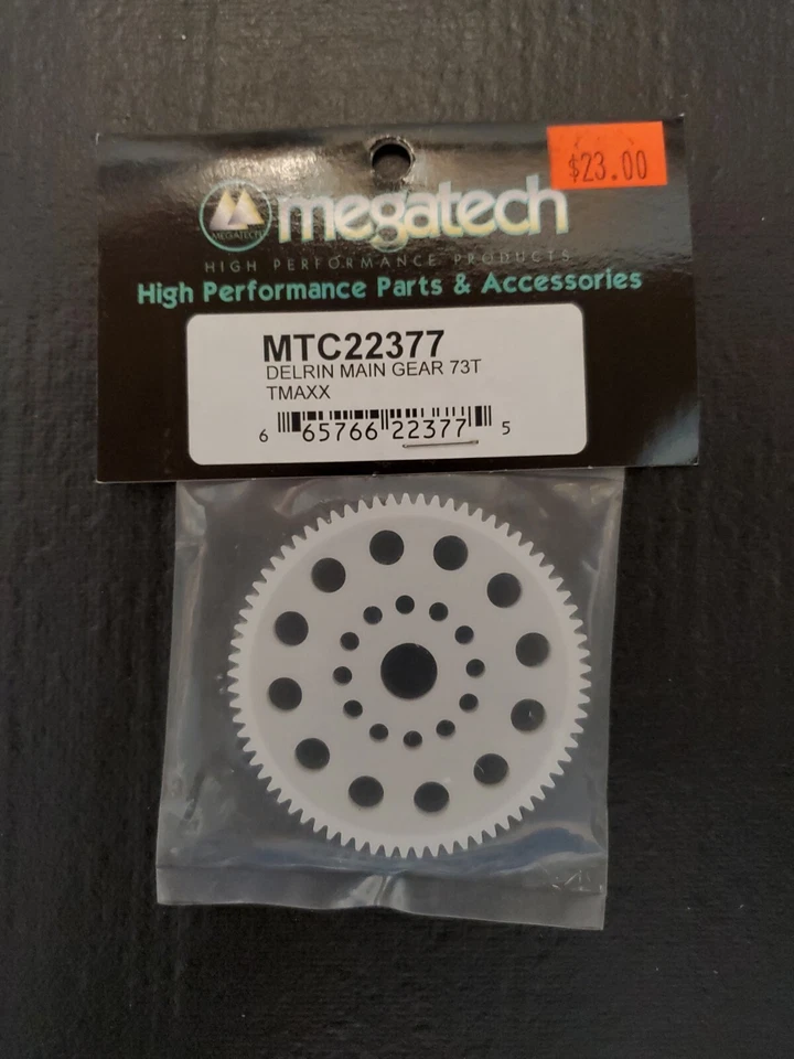 Megatech MTC22377 Delrin Main Gear 73T T-MAXX TRX Spur Vintage - Image 1 of 2
