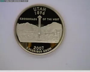 State quarters 2007 Utah Proof (22-418 9m3) - Imagen 1 de 2
