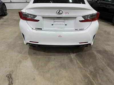 FUNDA PARACHOQUES TRASERO 15-18 LEXUS RC350 PINTURA ULTRA BLANCA 083 Foto 1 de 4