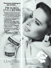 1991 Lancome Isabella Rossellini beauty vintage makeup 1-page MAGAZINE AD
