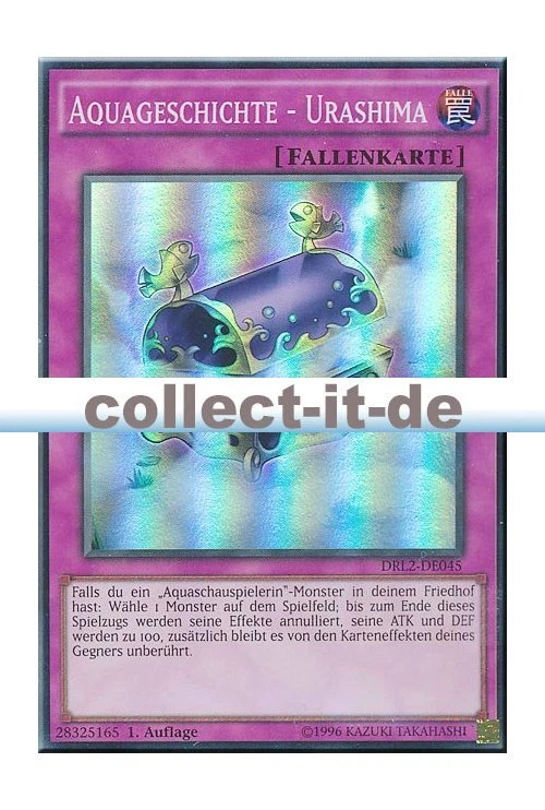 Yugioh DRL2-DE045 Aquageschichte - Urashima - 1. Auflage - Bild 1 von 1