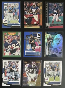 Buffalo Bills Lot w/ Kaiir Elam Press Proof Blue Rated Rookie, Andre Reed - Imagen 1 de 2