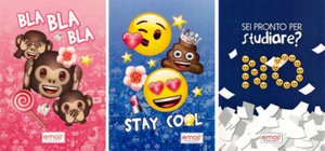 5 Quadernoni Quaderni maxi A/4 EMOTION EMOJI - Rigatura Q - Imagen 1 de 7