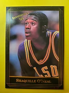 HOF SHAQUILLE SHAQ O'NEAL - RC ROOKIE #90 LSU TIGERS - 1992 INVERSOR'S NBA - Imagen 1 de 3