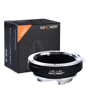 K&F Concept adapter for Leica R mount lens to Leica M camera M1 MD M3 ME M5 MP 