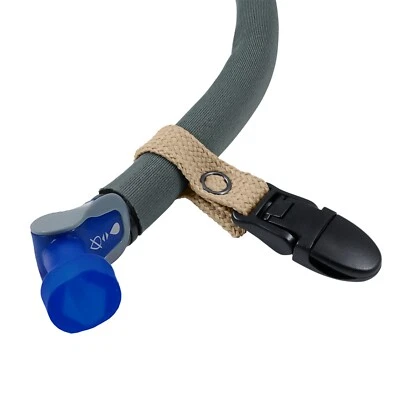 Hydration Pack Drink Tube Lanyard Clip - Shoulder Strap Clip - Drink Tube Clip - Image 1 of 4