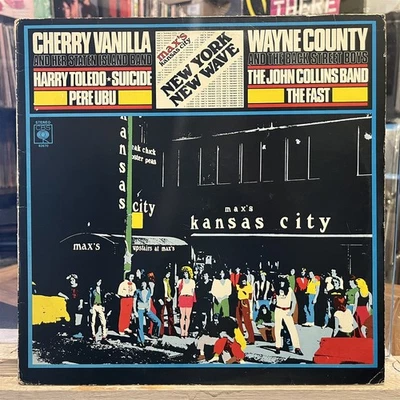 [ROCK/POP]~EXC LP~VARIOUS ARTISTS~MAX'S KANSAS CITY: NEW YORK NEW WAVE~[1976~UK] Foto 1 de 4