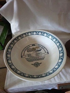 VTG CAESAR SALAD Recipe Serving Bowl. MINT. Dated 1983 12" dia. USA Royal China - Picture 1 of 6