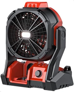 For Milwaukee M18 18V Jobsite Fan Tool Only Cordless Battery Powered w/ Hook LED - Picture 1 of 7